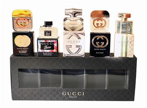 gucci mini parfum|Gucci mini perfume gift set.